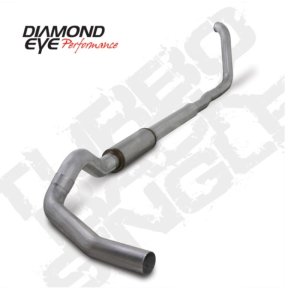 Ford F350 Performance Exhaust - Diamond Eye Performance - Turbo Back - `00-`03